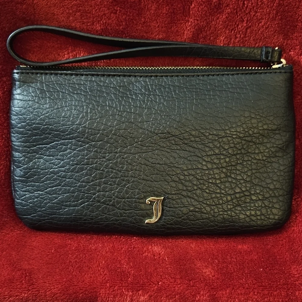Juicy Couture Black Wristlet/Clutch